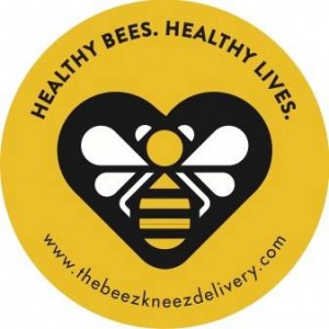 beez kneez logo healthy bees healthy lives